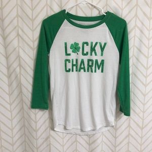 Quarter length sleeve t shirt